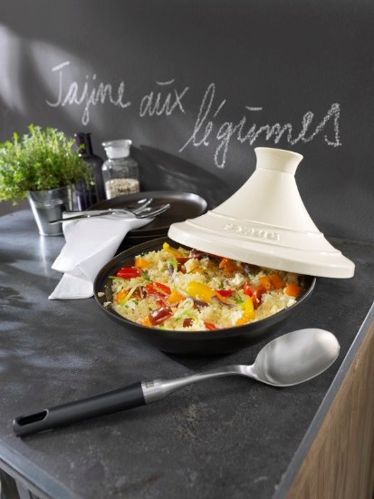 Cast iron Tajine, with ceramic lid, 28 cm - Staub 