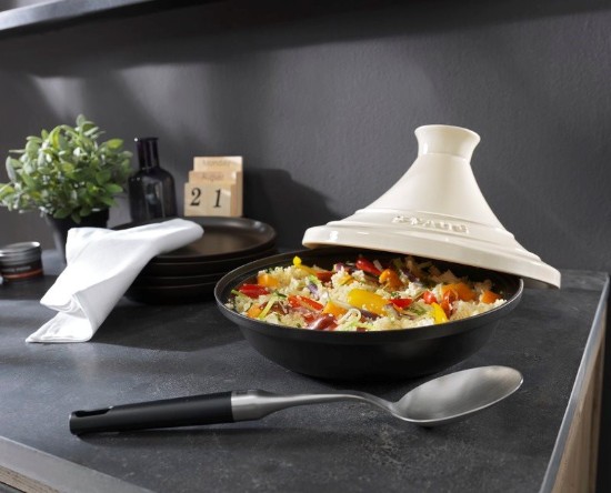 Cast iron Tajine, with ceramic lid, 28 cm - Staub 