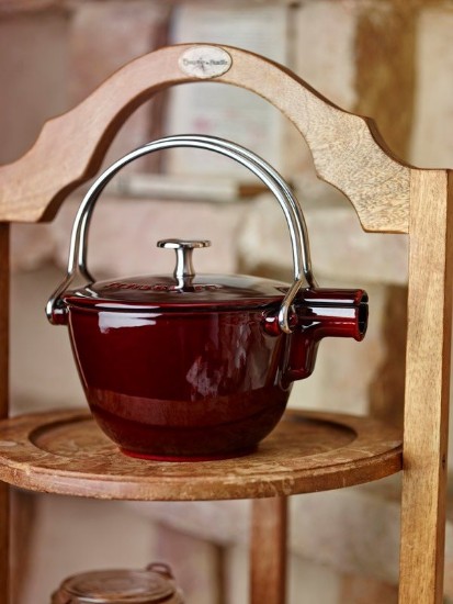 Cast iron tea kettle, 16,5 cm/1.15L, Grenadine - Staub 
