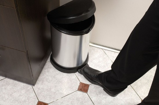 Trash bin, bil-pedala, 15L, "Deco" - Curver