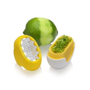"Flexi Zesti" citrus graters, Yellow color - Microplane brand