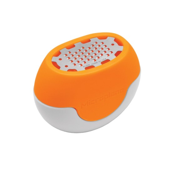 "Flexi Zesti" citrusrasp, roestvrij staal, oranje kleur - Microplane