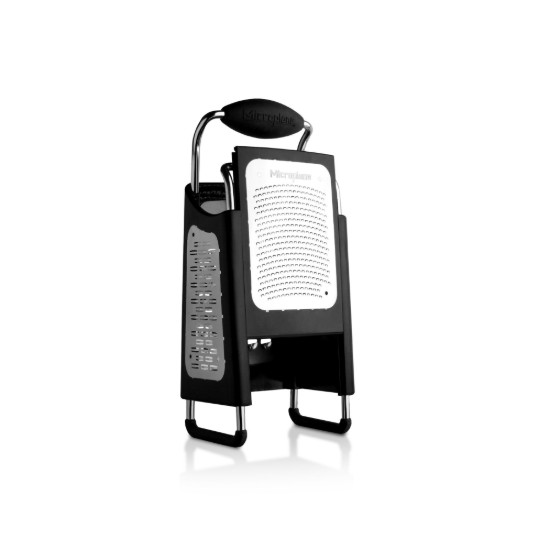4-sided grater, stainless steel, 25.5 cm - Microplane brand