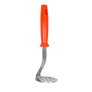Mini utensile per schiacciare patate, 17 cm, in acciaio inox