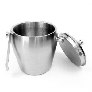 Secchiello per il ghiaccio, acciaio inox, 1,5 l