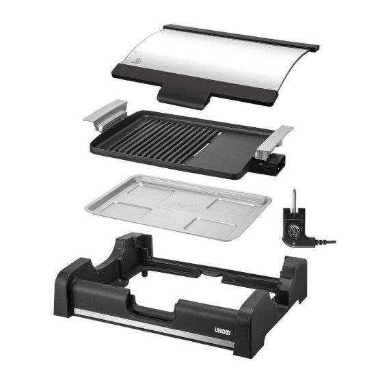 "Edel" Electric grill, 1650 W - Unold