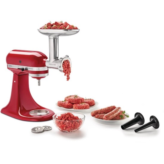 Vleesmolen en worstvuller opzetset - KitchenAid