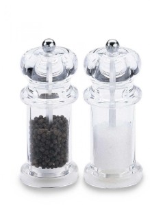 Set of 2 grinders for pepper and salt - Grunwerg