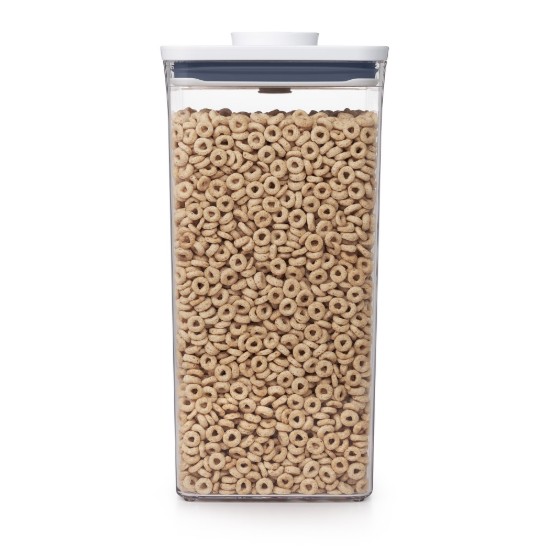 Firkantet matbeholder, plast, 16 x 16 x 32 cm, 5,7 L - OXO
