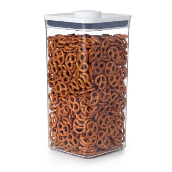 Firkantet matbeholder, plast, 16 x 16 x 32 cm, 5,7 L - OXO