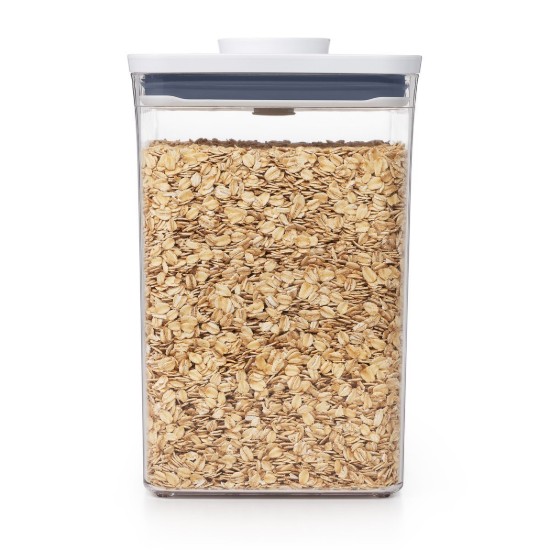 Square food container, plastic, 16 x 16 x 24 cm, 4.2 L - OXO