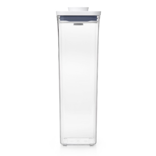 Square food container, plastic, 11 x 11 x 32 cm, 2.1 L - OXO