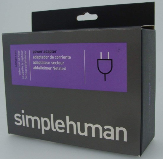 Charger for trash can with sensor - "simplehuman" brand
