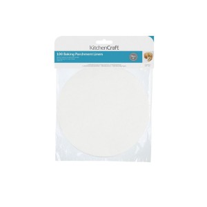 Set di carta da forno, 100 pezzi, 20 cm - di Kitchen Craft