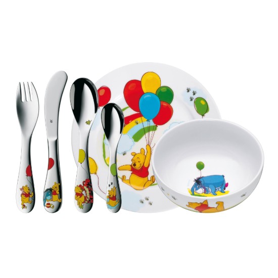 Kinderbestekset, 6-delig, "Winnie" - WMF