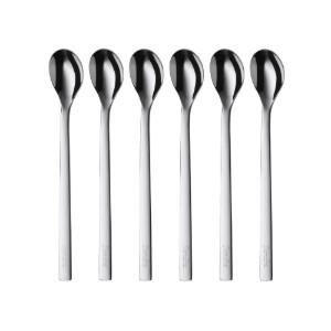 Set van 6 macchiatolepels, roestvrij staal, 19 cm, "Nuova" - WMF