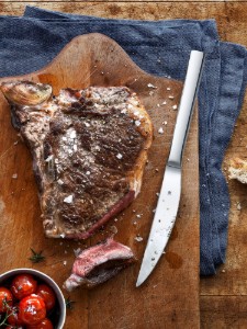 Set coltelli da bistecca 6 pezzi, acciaio inossidabile, 23 cm, "Nuova" - WMF