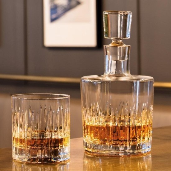 Set karaf en 2 whiskyglazen, kristallijn glas, 'Basic Bar Motion' - Schott Zwiesel