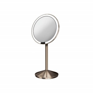 Specchio per il trucco con sensore, 11,5 cm, Rose Gold - simplehuman