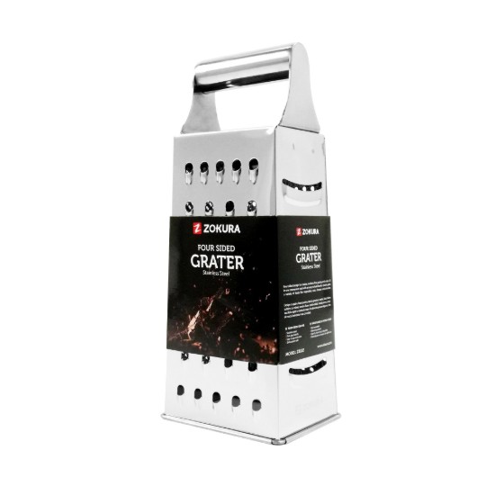 Grattugia in acciaio inox a 4 superfici - Zokura