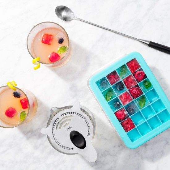 Set di 2 vassoi per un totale di 48 cubetti di ghiaccio - OXO