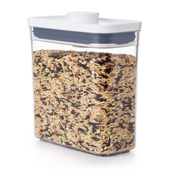 Rectangular food container, plastic, 16 x 15 x 8 cm, 1.1 L - OXO