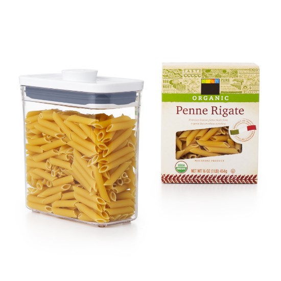 Rectangular food container, plastic, 16 x 15 x 8 cm, 1.1 L - OXO