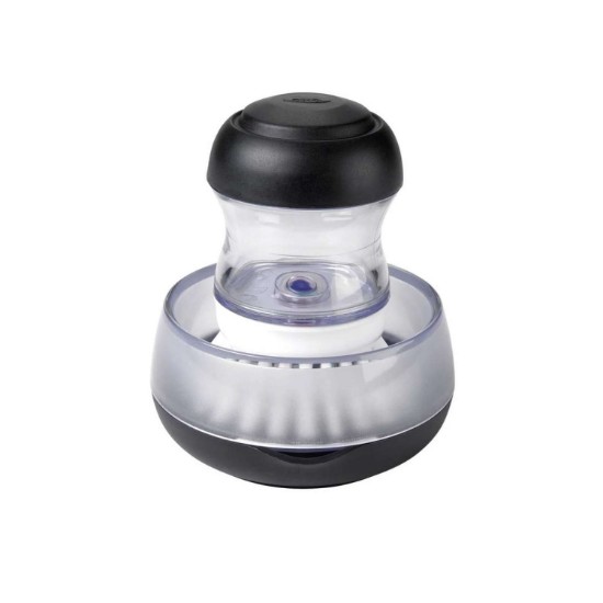 Afwasborstel met afwasmiddeldispenser en houder - OXO