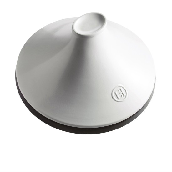 Tajine, ceramiczny, 33,5 cm/4 l, "Delight", White&Slate - Emile Henry