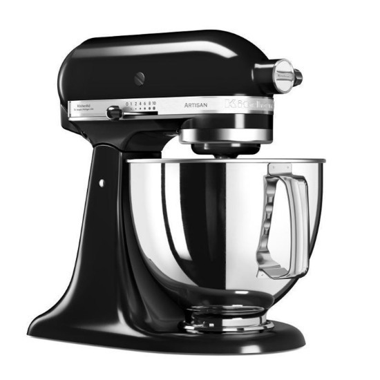 Μίξερ "Artisan", 4,8L, μοντέλο 175, χρώμα "Onyx Black" - μάρκα KitchenAid