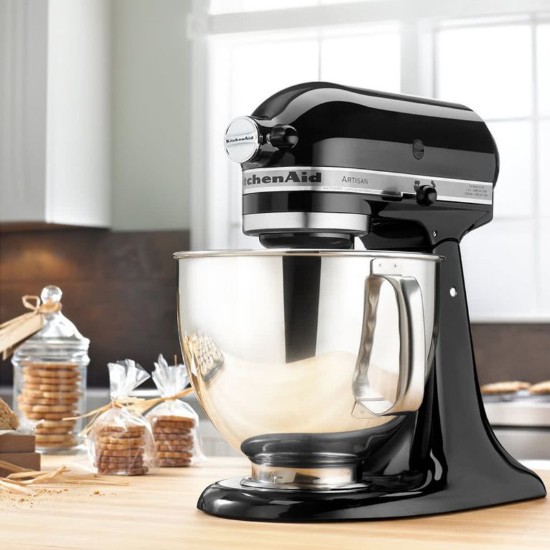 Μίξερ "Artisan", 4,8L, μοντέλο 175, χρώμα "Onyx Black" - μάρκα KitchenAid