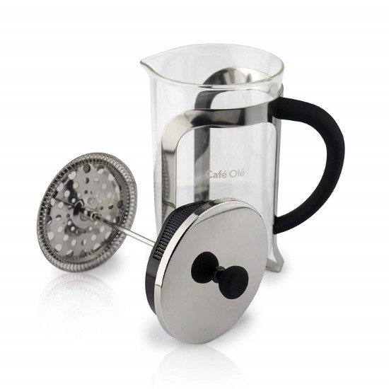 Καφετιέρα, 350 ml, από γυαλί, "Café Ole Mode"- Grunwerg