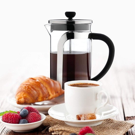 Καφετιέρα, 350 ml, από γυαλί, "Café Ole Mode"- Grunwerg
