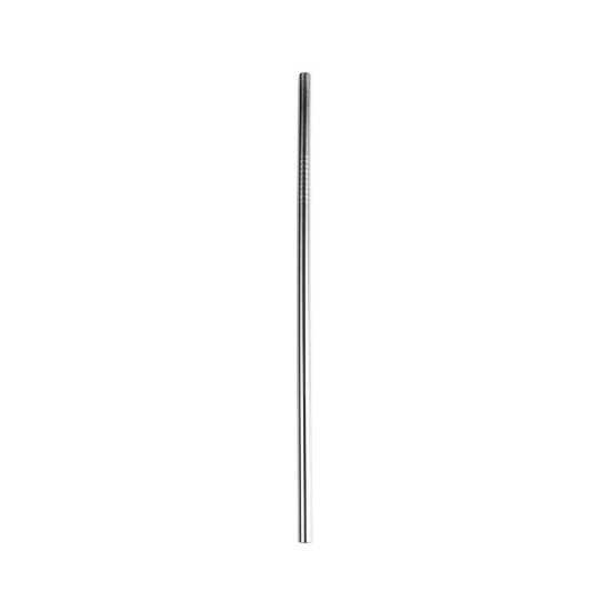 RVS recht rietje, 21,5 cm - Grunwerg