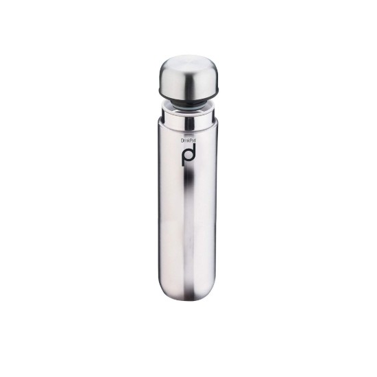 "DrinkPod" thermisch isolerende fles van roestvrij staal, 300 ml, <<Mirror>> - Grunwerg
