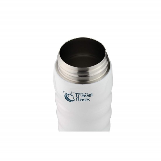 Termos inox "Pioneer", 350 ml, Alb - Grunwerg