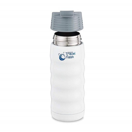 Termos inox "Pioneer", 350 ml, Alb - Grunwerg
