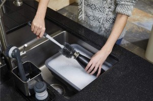 Borstel voor het reinigen van flessen, 32 cm "MasterClass" assortiment - van Kitchen Craft