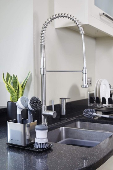 Afwasborstel, 20 cm "MasterClass" - van Kitchen Craft