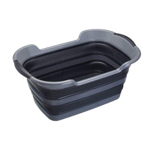 Cesto portabiancheria pieghevole, polipropilene, 60,5 x 40 cm, “Smart Space” - Kitchen Craft