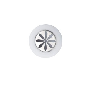 Bocal russo para decoração com esmalte, modelo Calendula, 3,8 cm - por Kitchen Craft