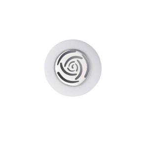 Bocal russo para decoração com esmalte, modelo Rose, 3,8 cm - por Kitchen Craft