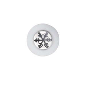 Russisch mondstuk voor het decoreren van dessert, voor sneeuwvlokvormen, 3,8 cm - door Kitchen Craft