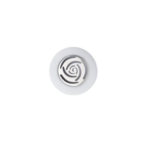 Russisch mondstuk voor decoreren met glazuur, Rose model, 3 cm - by Kitchen Craft