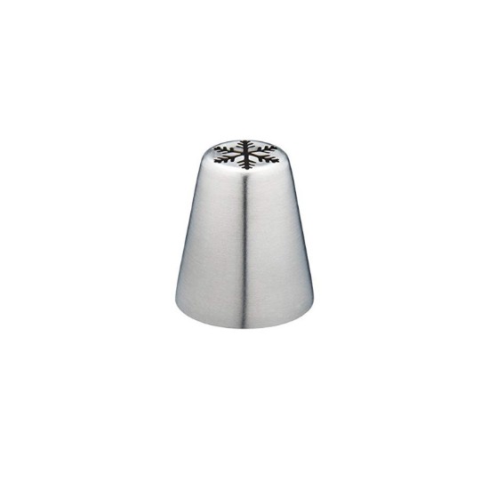 Bocchetta russa per decorare con la glassa, modello Snowflake, 3 cm - di Kitchen Craft