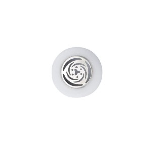 Russisch mondstuk voor decoreren met glazuur, Tea Rose-model, 3 cm - door Kitchen Craft