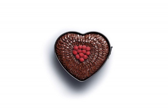 Stampo da forno, a forma di cuore, 23 cm, acciaio – prodotto da Kitchen Craft