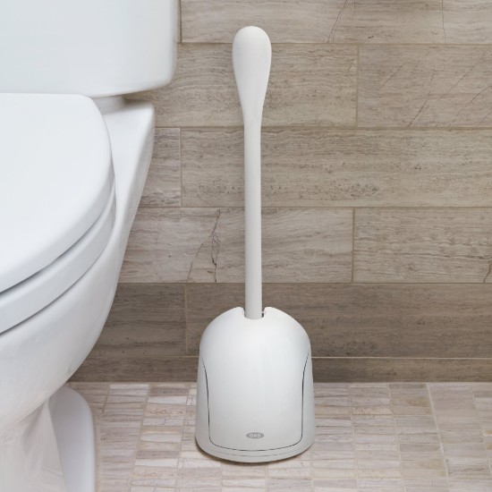 Borstel met houder, voor toiletreiniging, 43,2 cm - OXO