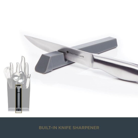 "MasterClass" 4-in-1 holder for knives / kitchen utensils - by Kitchen Craft