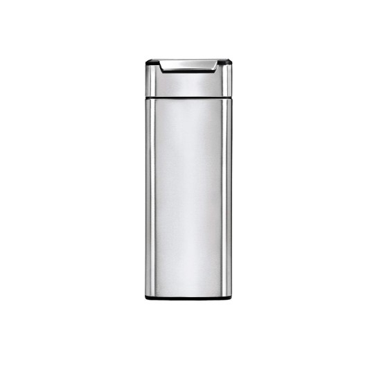 Vuilnisbak met touchbar, 40 L, roestvrij staal, Slim - simplehuman